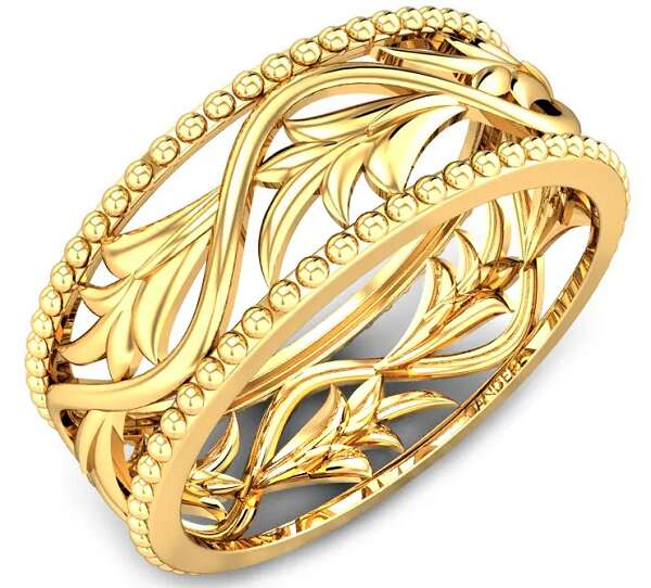2 Grams Gold Ring From Kalyan Jewellers