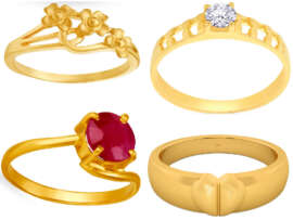 10 New Designs of Plain Gold Bangles for Women
