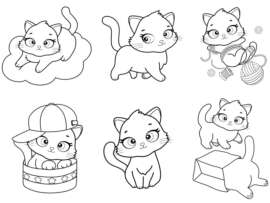 15 Kitten Coloring Pages for Endless Fun of Whiskers and Whimsy