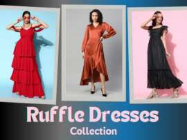 20 Elegant Models of Ruffle Style Dresses That Will Impress You