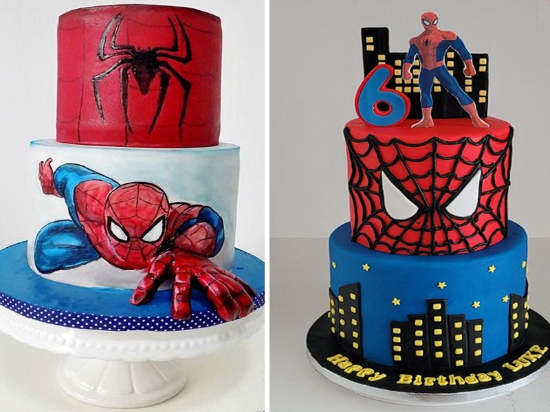 20 Spiderman Cake Designs For Superhero Style Celebrations