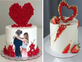 20 Lovable Cake Designs for Valentine’s Day 2024