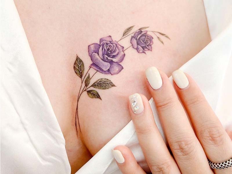 Breast Tattoo Designs