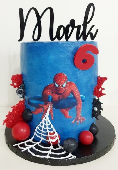 Designer Spiderman Cake