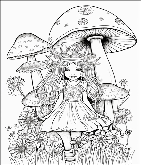 Mushroom Girl 