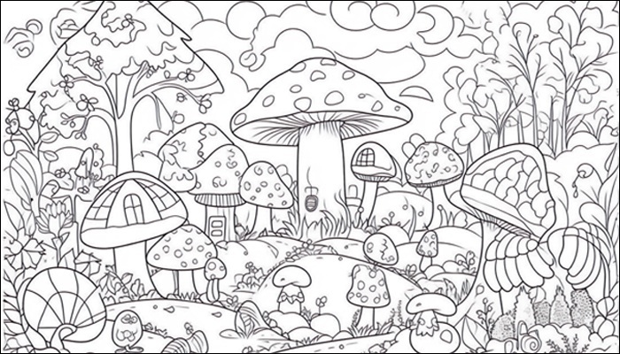 Mushroom Village 