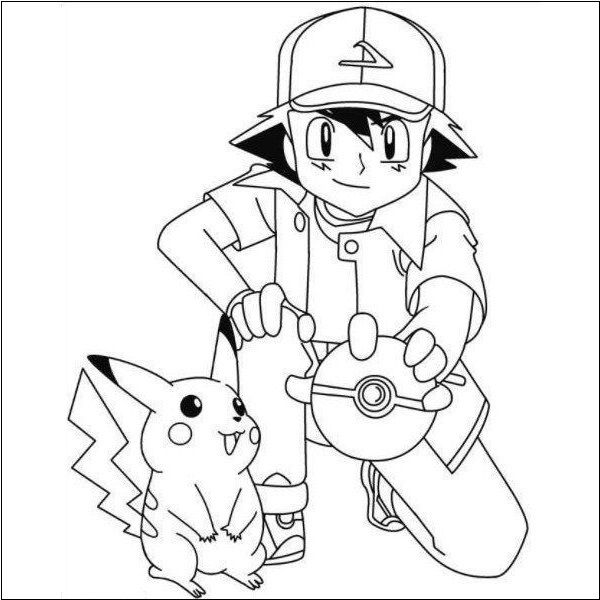 Ash And Pikachu Sheet