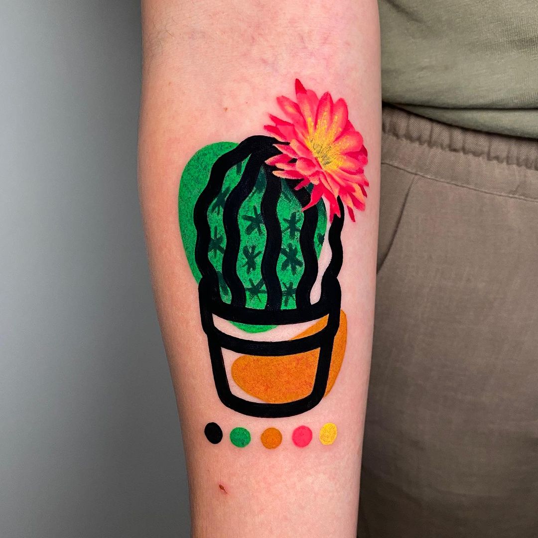 Bloom 'n' Bold Tattoo