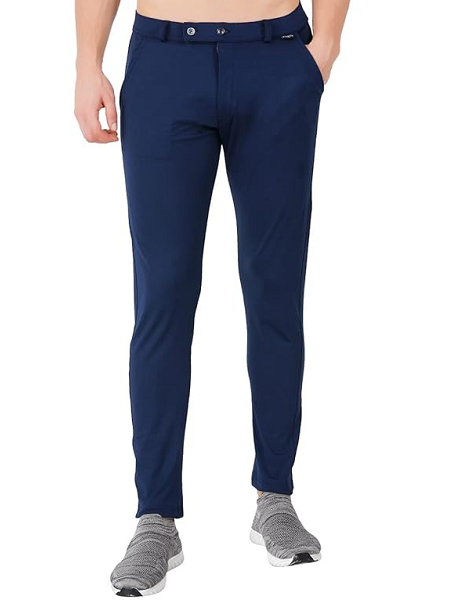 Men's Cotton Check Navy Blue Pant, Size: 28 to 40 at Rs 485/piece in  Ahmedabad | ID: 20242745812