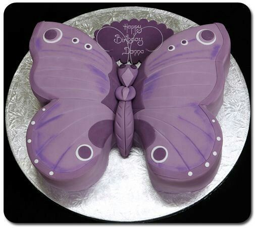 Butterfly Shape Cake