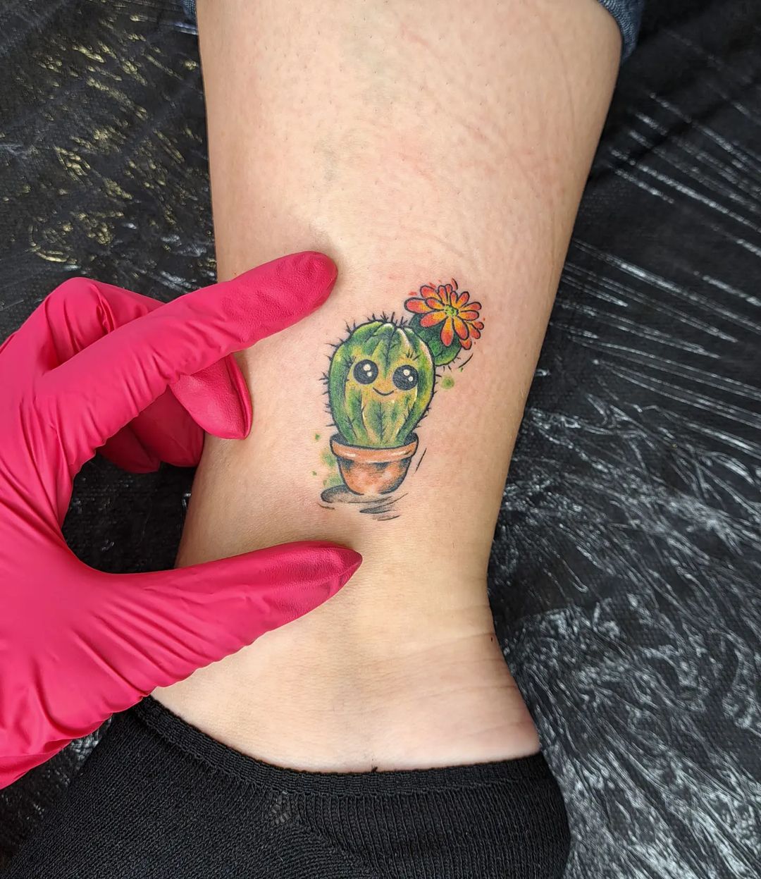 Cheerful Cacti Tattoo