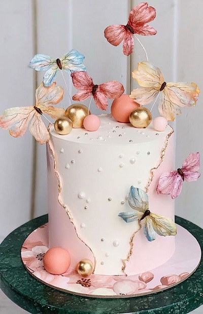 Creative Butterfly Cake Design