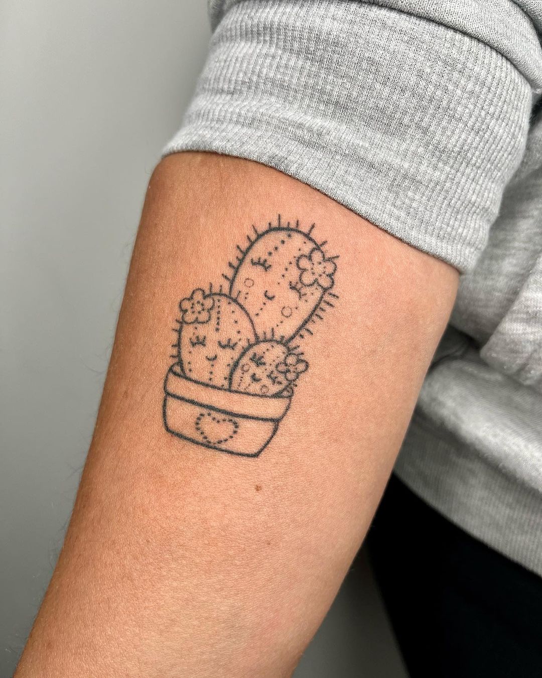 Cuddly Cactus Tattoo