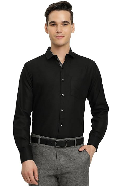 10 Dapper Black Pants Matching Shirt Combination Ideas - TiptopGents