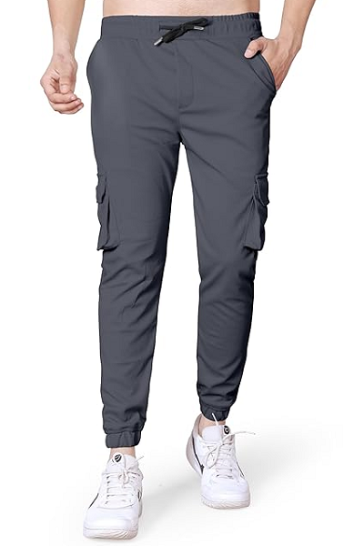 Grey Cargo Pant Matching Shirt