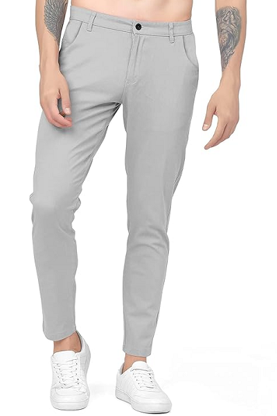 Grey Trouser For White Shirt