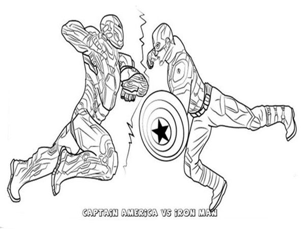 Iron Man Vs. Captain America Picture