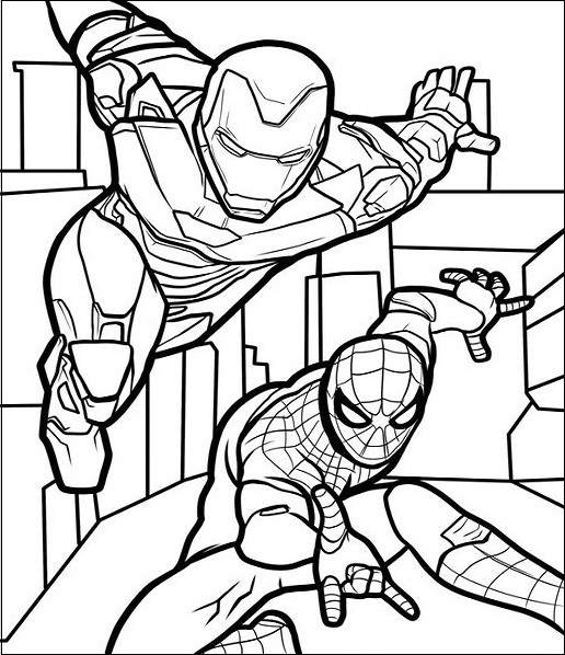 Iron Man Coloring Pages: 15 Sheets to Color the Marvel Magic