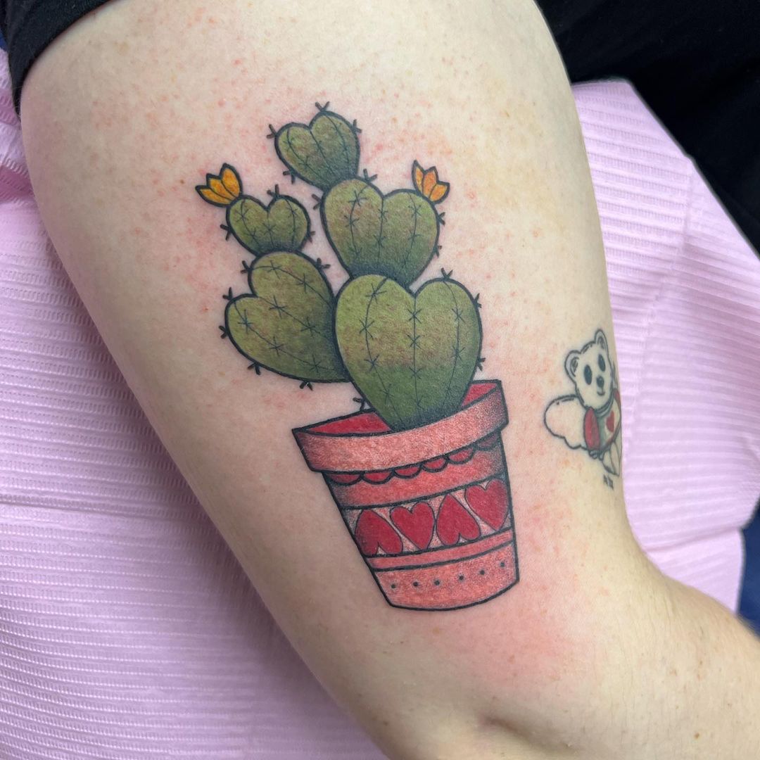 Love Blossom Tattoo