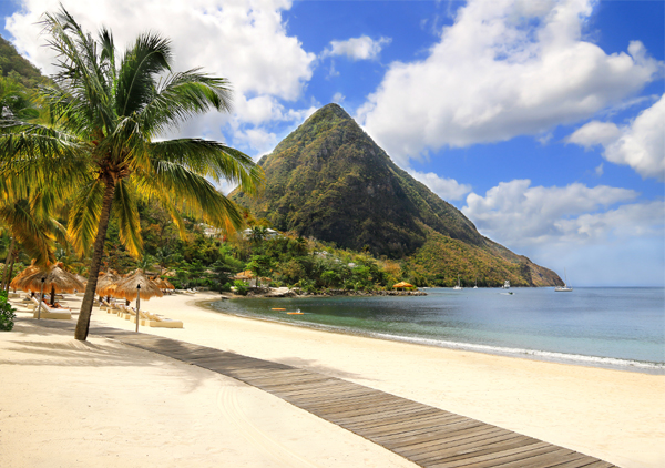 St.lucia Is A Jaw Dropper Of An Island In The Caribbean