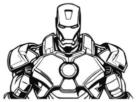 Iron Man Coloring Pages: 15 Sheets to Color the Marvel Magic
