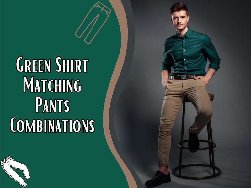 10 Ways to Style Olive Green Shirt And Pant | Green Colour Outfits | Men's  Fashion - YouTube