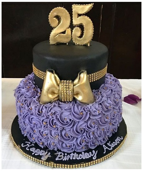 25 Age Birthday Cake