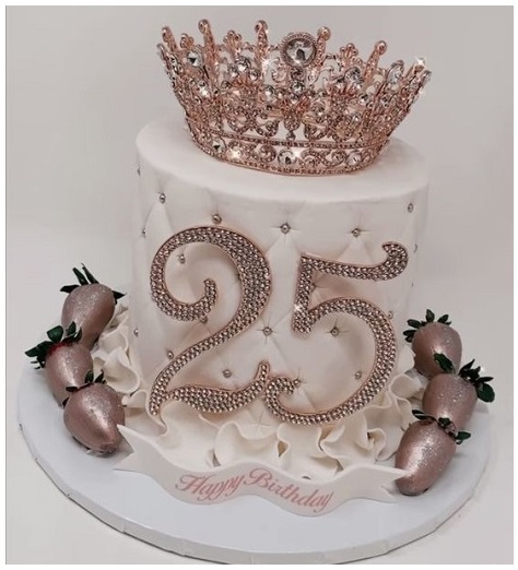25th Birthday Cake Ideas
