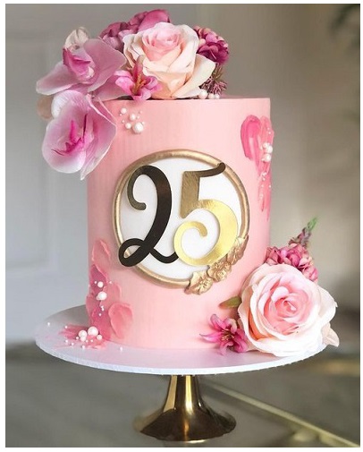 25th Birthday Cake Images