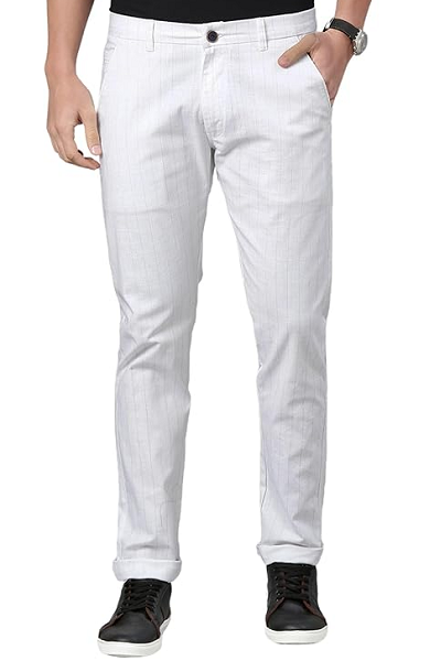Black Shurt Matching White Pant