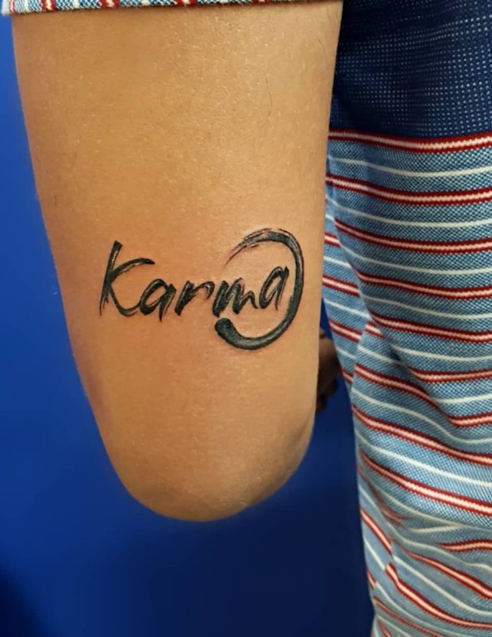 Infinite Karma Loop Tattoo