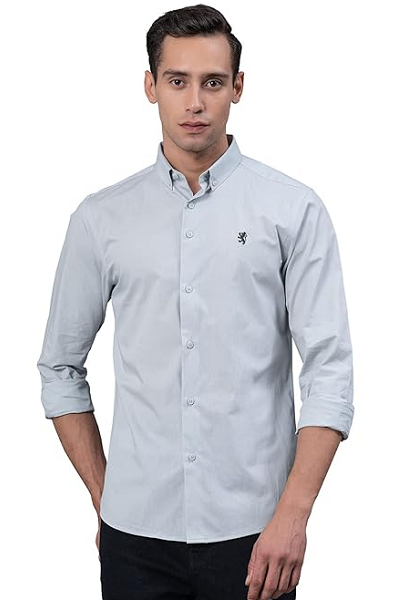 Light Grey Colour Shirt And Matching Pant