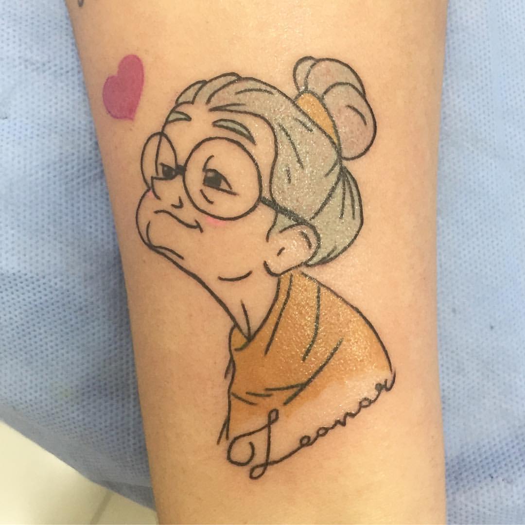 Loving Reminder, Grandma Tribute Tattoo