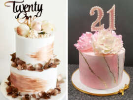 20 Unique Cake Designs To Celebrate 21st Birthday