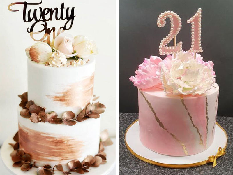 Unique Cake Designs To Celebrate 21st Birthday