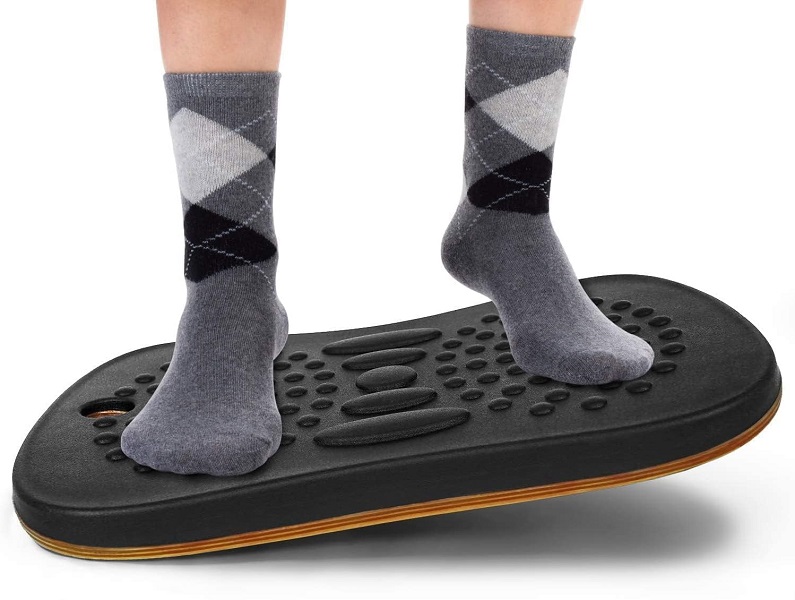 Yes4All Wobble Balance Board for Standing Desk