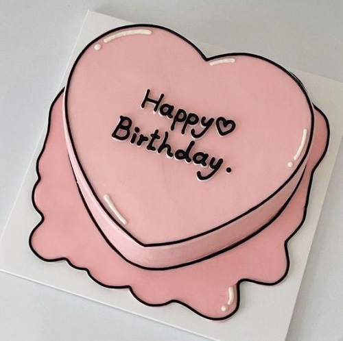Simple Birthday Cake For Boyfriend