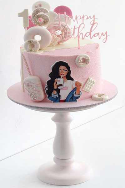 16th Birthday Cake For Girls