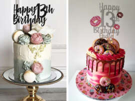 20 Simple 13th Birthday Cake Designs In 2024