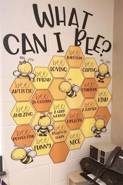 Buzzy Bee Themed Classroom Decoration