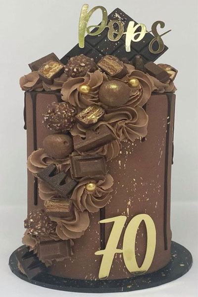 Chocolate Overload Cake For 70th