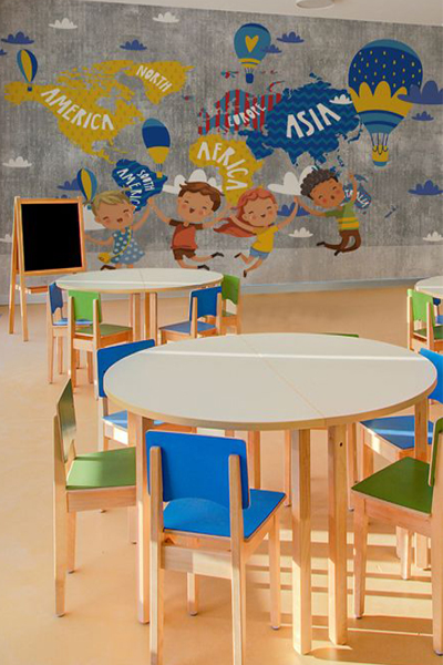 Classroom Wall Murals Decoration