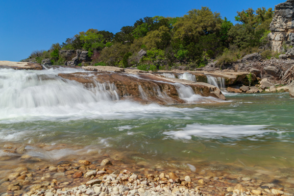 Pedernales Falls State Park most beautiful places in texas