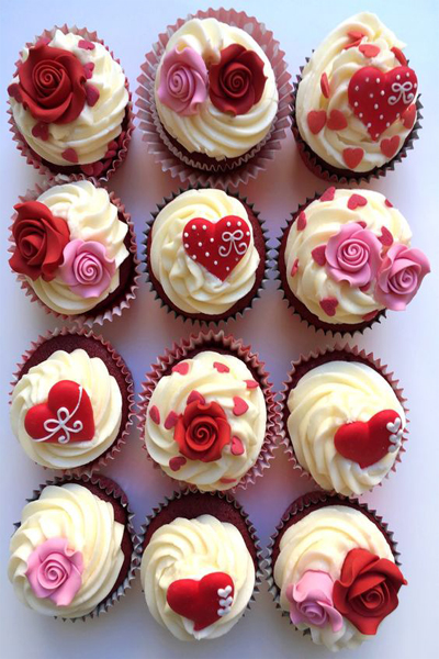 Red Velvet Cupcake Design