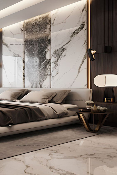 Simple Marble Floor Design For Bedrooms