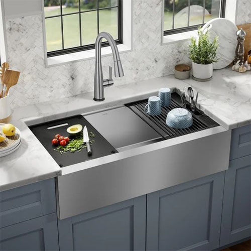 Slim Edge Design For Kitchen Wash Basins