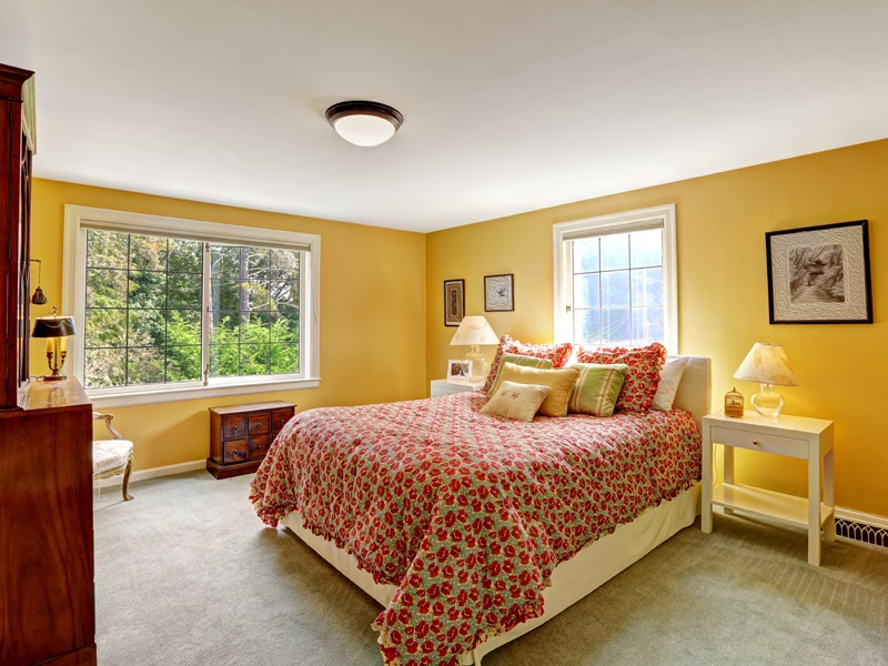 Yellow Bedroom Idea
