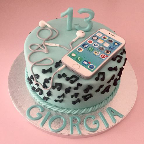 Iphone Theme Thirteen Cake