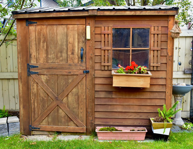 Country Garden Shed Design